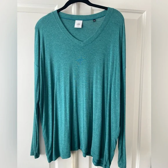 Cabi Serenity Tee Size XS Extra Small. Emerald green. Excellent!  💖 - Picture 2 of 4